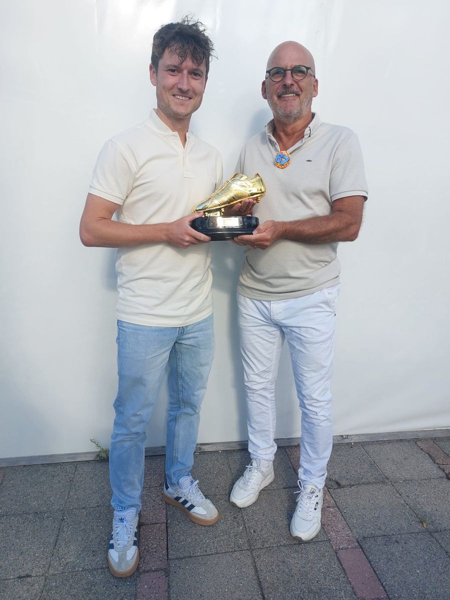 Gouden SDO'63 Schoen voor Ruud van Driessche