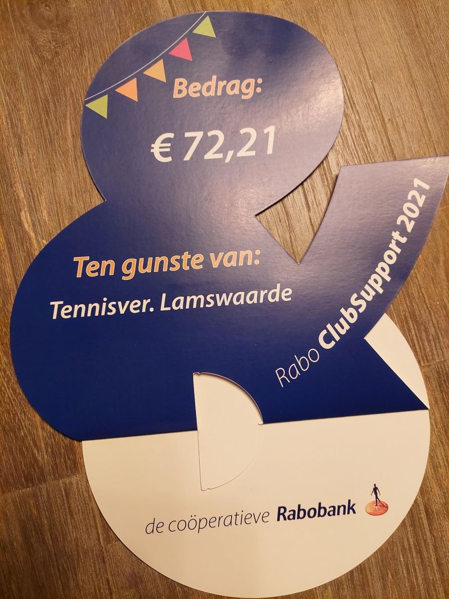 RABO ClubSupport 2021 voor TVL